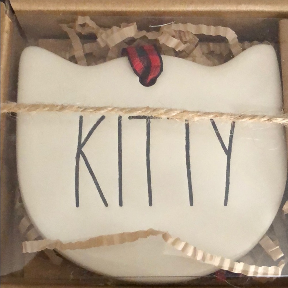 RAE DUNN  |  Kitty Christmas Ornaments - Picture 2 of 4